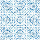 Modish Blue Abstract Pattern Wallpaper Vogue