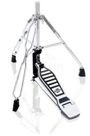 GRIFFIN Drum Hardware (3 Piece Set) - Hi-Hat Stand, Drummer's Throne Seat & Straight Cymbal Stand - Deluxe Chrome Percussion Set for Mounting Medium-Duty Crash, Ride & Splash Cymbals