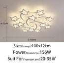 DecorBites™ LED Chandelier: Modern Dimmable Indoor Lighting for Bedroom, Hall, Living Room