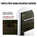 Aurora Solid Wood Bed Frame