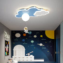 DecorBites™ Kids Space Theme Ceiling Lamp - Astronaut & Airplane Design for Bedroom