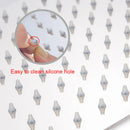 DecorBites™ 20’’ Stainless Steel Rainfall Shower Head - Ultra-thin Square Bathroom Shower Head