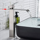 DecorBites™ Gold Basin Faucet Single Level Mixer Tap Hot Cold Water Bathroom Sink Tap