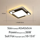 DecorBites™ LED Ceiling Lamps: Modern Dimmable Lighting for Home Decor