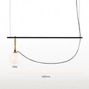 DecorBites™ Glass Ball Pendant Light for Bedroom Bar Cafe Decor - Multi-Light Post-Modern Glass Lighting