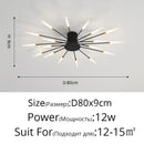 DecorBites™ LED Acrylic Ceiling Light Fixture for Bedroom Hall Living Room Kids, Modern Luster