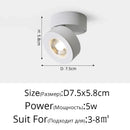 DecorBites™ LED Adjustable Angle Spotlight Ceiling Lights for Background Wall and Aisle
