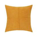 DecorBites™ Cross Faux Suede Throw Pillow Cover for Car Couch Sofa Bed Home Decor