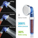 DecorBites™ 3-Function Adjustable Shower Head for NZDB