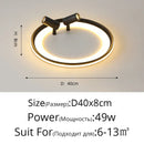 DecorBites™ LED Chandelier: Modern Indoor Lighting Fixture for Bedroom, Living Room, Kitchen & Showroom