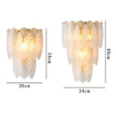 DecorBites™ Crystal Feather Wall Lamp: Modern Luxury for Bedroom, Living Room & Restaurant