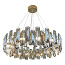 DecorBites™ Crystal LED Chandelier for Elegant Living Room, Dining, Bedroom, Kitchen