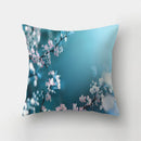 DecorBites™ Butterfly Flower Pillow Case: Colorful Animal Landscape Sofa Cushion Cover