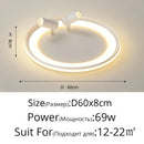 DecorBites™ LED Chandelier: Modern Indoor Lighting Fixture for Bedroom, Living Room, Kitchen & Showroom