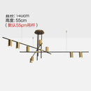 DecorBites™ Gold Chandelier Light Modern Designer Art Living Room Dining Room E27