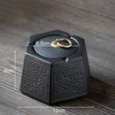 DecorBites™ Glazed Porcelain Ashtray: Stylish Desk Decoration & Gift for Boyfriend
