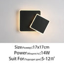 DecorBites™ LED Wall Lamps: Modern Spin Design for Bedroom, Hall, Living Room - 90-260V