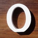 White Wooden Letter English Alphabet DIY Personalised Name Design Art Craft Free Standing Heart Birthday Wedding Home Decor 8cm