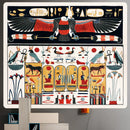 DecorBites™ Egyptian Mural Tapestry Bohemian Home Decor Yoga Mat Sofa Blanket