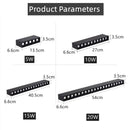 DecorBites™ LED Linear Grille Light: Modern Surface Mount Ceiling Lighting for Home, 110V/220V