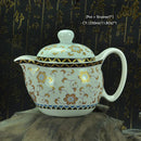 Handmade ceramic kung fu teapot – dining room dragon tea pot