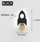 DecorBites™ Kids Cartoon LED Wall Lamp: Modern, Cute, Creative Bedroom Lighting