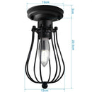 DecorBites™ Iron Aisle Ceiling Lights: Industrial Nordic Vintage Kitchen Decor Ceiling Lamp