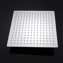 DecorBites™ 20’’ Stainless Steel Rainfall Shower Head - Ultra-thin Square Bathroom Shower Head