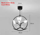 DecorBites™ Gold Glass Ball Chandelier Nordic Design for Home Dining Kitchen Restaurant Hallway