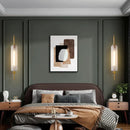 DecorBites™ E27 Glass Wall Light in Smoke Gray Amber Milky White Green for Bedroom Living Room