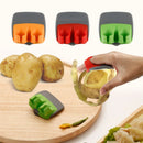 DecorBites™ Fruit Peeler Slicer Double Fingers Opener Cutter Stainless Blade Kitchen Gadget