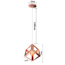 DecorBites™ Industrial Pendant Lights E27 LED Hanging Lamp Modern Loft Lighting for Home