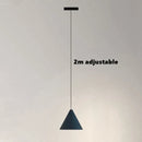 DecorBites™ Geometric LED Pendant Light for Living Room Bedside - Nordic Style Glam Fixtures