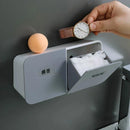 DecorBites™ Cotton Swab & Pad Holder: Bathroom Organizer & Cosmetic Container