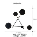 DecorBites™ Adjustable Rotating LED Wall Sconce with Switch, Modern Stair Hallway Fixture