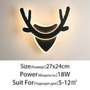DecorBites™ LED Wall Lamps: Modern Spin Design for Bedroom, Hall, Living Room - 90-260V