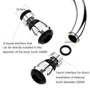 DecorBites™ Kitchen Faucet Aerator: 360 Degree Swivel, 2 Modes, Water Saving Nozzle