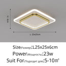 DecorBites™ Crystal LED Ceiling Lights for Home Entrance Indoor Lighting Fixtures