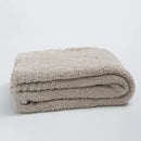 DecorBites™ Fuzzy Downy Knitted Throw Blanket - Soft & Cozy Microfiber Quilt for Sofa, Bed, and Air Conditioning Room