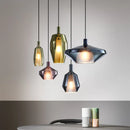 DecorBites™ Glass Pendant Lights for Home Art Decor and Coffee Bar, Nordic Style Kitchen Island Lighting.