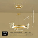 DecorBites™ Crystal Chandelier: Modern Luxury LED Lighting for Bedroom, Living Room, and Restaurant