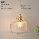 DecorBites™ Glass Copper Pendant Light: Modern Nordic Style Hanging Lamp for Kitchen, Dining, and Living Room