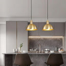DecorBites™ Golden E27 LED Chandelier for Bedroom and Study Room