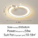 DecorBites™ LED Chandelier: Modern Indoor Lighting Fixture for Bedroom, Living Room, Kitchen & Showroom