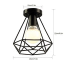 DecorBites™ Iron Aisle Ceiling Lights: Industrial Nordic Vintage Kitchen Decor Ceiling Lamp