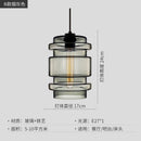 DecorBites™ Geometric Glass Pendant Light Collection: Modern Crystalline Pendant Series