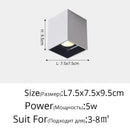 DecorBites™ LED Adjustable Angle Spotlight Ceiling Lights for Background Wall and Aisle