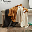 DecorBites™ Knitted Plaid Blanket - Soft and Cozy Home Decor Throw
