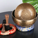 DecorBites™ 24cm Tibetan Singing Bowl for Yoga Music Therapy and Meditation