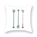 DecorBites™ Green Geometric Pillowcase - Nordic Classic Design for Home Decor and Comfort